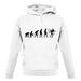 Evolution Of Man Cyclo-Cross unisex hoodie