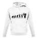 Evolution Of Man Tree Surgeon unisex hoodie