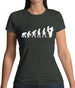 Evolution Of Man Tree Surgeon Womens T-Shirt