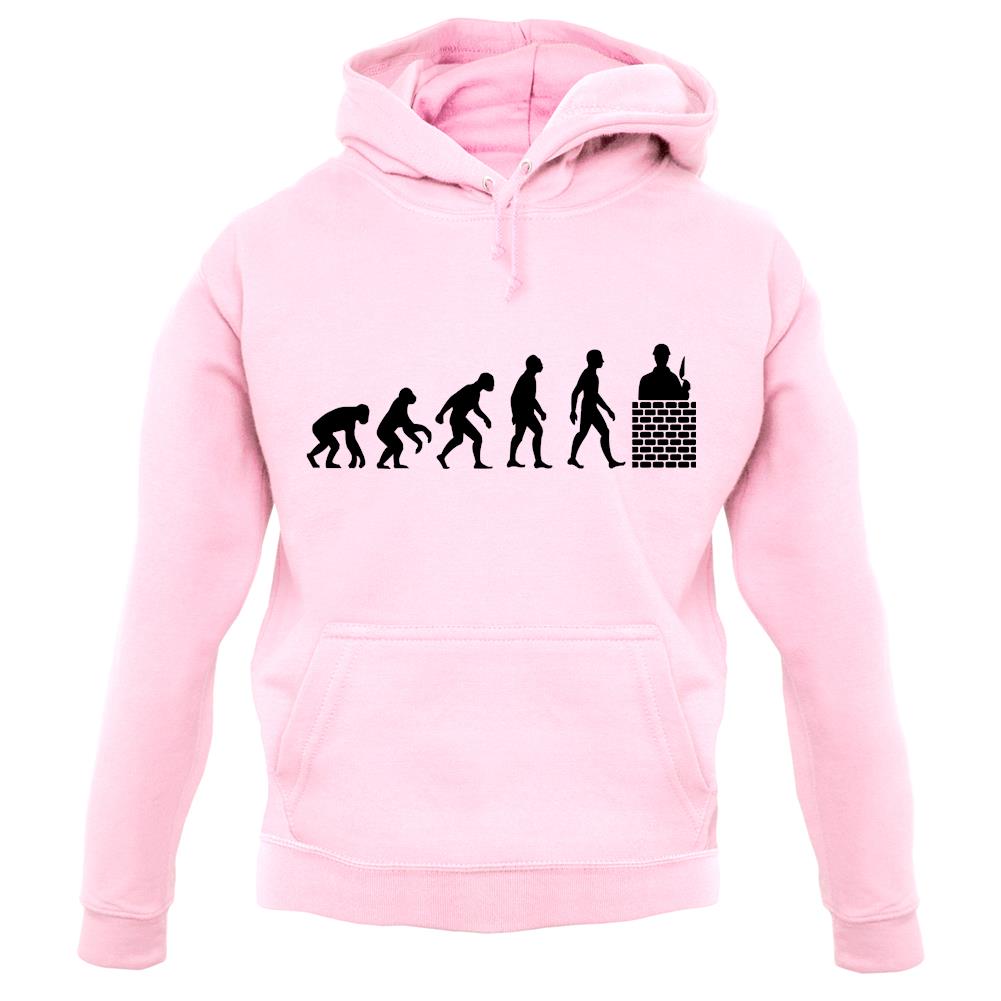 Evolution Of Man Brick Layer unisex hoodie