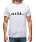 Evolution Of Man Austin Cooper Driver Mens T-Shirt