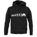 Evolution Of Man Saxo Driver unisex hoodie