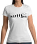 Evolution Of Man Dmc-12 Driver Womens T-Shirt