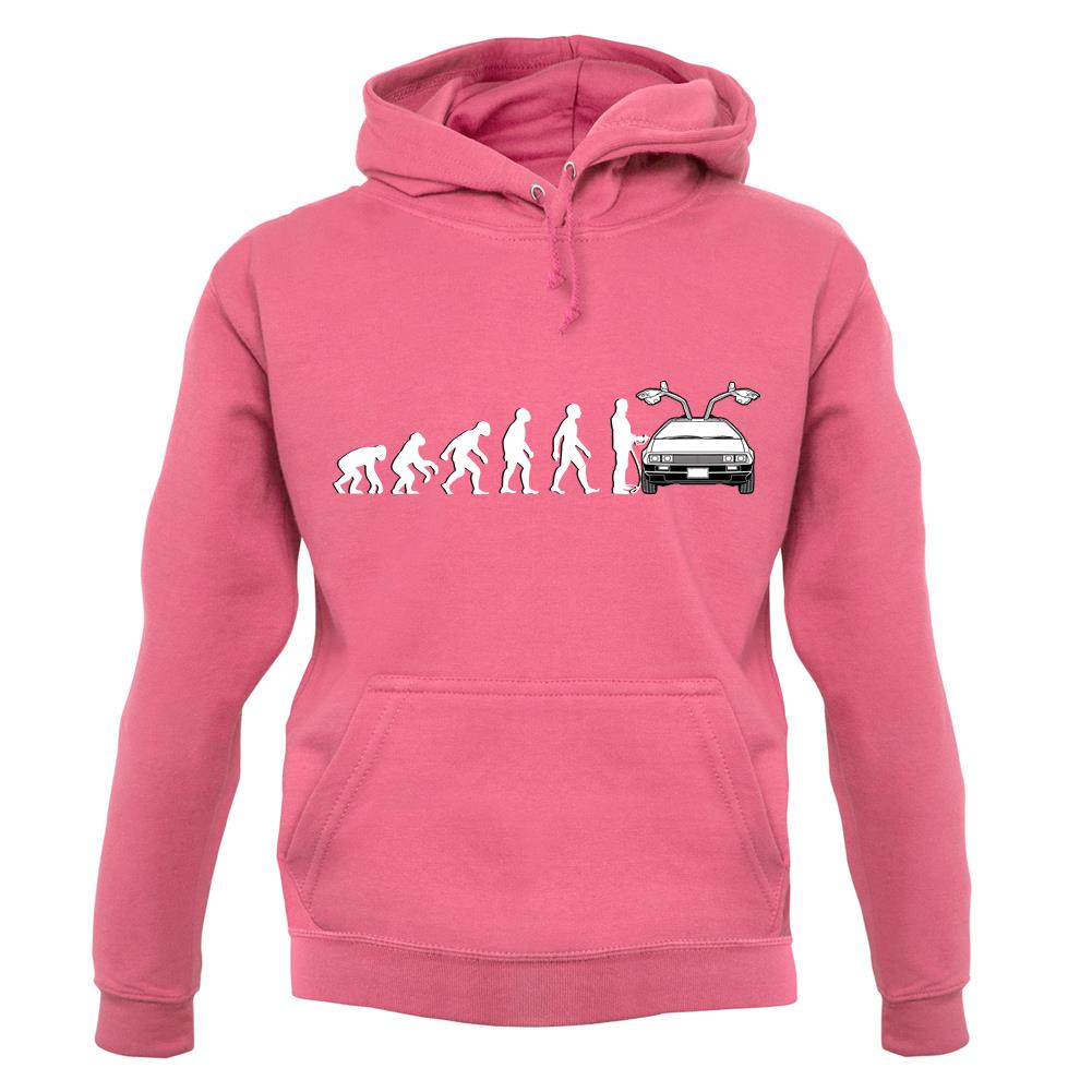 Evolution Of Man Dmc-12 Driver unisex hoodie