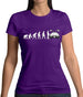 Evolution Of Man Dmc-12 Driver Womens T-Shirt