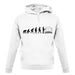 Evolution Of Man 500 Driver unisex hoodie