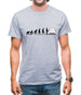 Evolution Of Man 500 Driver Mens T-Shirt