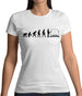 Evolution Of Man 500 Driver Womens T-Shirt