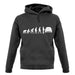 Evolution Of Man 500 Driver unisex hoodie