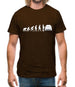 Evolution Of Man 500 Driver Mens T-Shirt