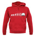 Evolution Of Man 500 Driver unisex hoodie