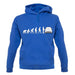 Evolution Of Man 500 Driver unisex hoodie