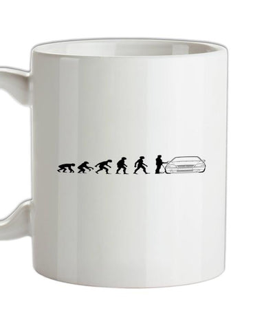 Evolution of Man Fiesta Driver Ceramic Mug