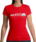 Evolution Of Man Fiesta Driver Womens T-Shirt