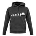 Evolution Of Man Transit Driver unisex hoodie