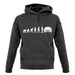 Evolution Of Man Civic Driver unisex hoodie