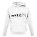 Evolution Of Man Jk Driver unisex hoodie