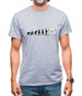 Evolution Of Man Jk Driver Mens T-Shirt