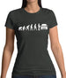 Evolution Of Man Smart Driver Womens T-Shirt