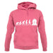 Evolution Iron Throne unisex hoodie