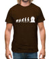 Evolution Iron Throne Mens T-Shirt