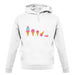 Evolution Of Ice Cream unisex hoodie