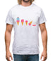 Evolution Of Ice Cream Mens T-Shirt