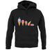 Evolution Of Ice Cream unisex hoodie