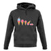 Evolution Of Ice Cream unisex hoodie