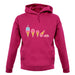 Evolution Of Ice Cream unisex hoodie