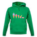 Evolution Of Ice Cream unisex hoodie