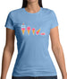 Evolution Of Ice Cream Womens T-Shirt