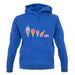 Evolution Of Ice Cream unisex hoodie