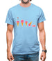 Evolution Of Ice Cream Mens T-Shirt