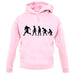Evolution American Football Unisex Hoodie