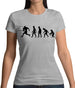 Evolution American Football Womens T-Shirt