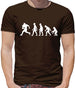 Evolution American Football Mens T-Shirt