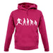 Evolution American Football Unisex Hoodie