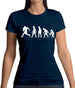 Evolution American Football Womens T-Shirt