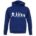 Evolution American Football Unisex Hoodie