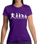 Evolution American Football Womens T-Shirt