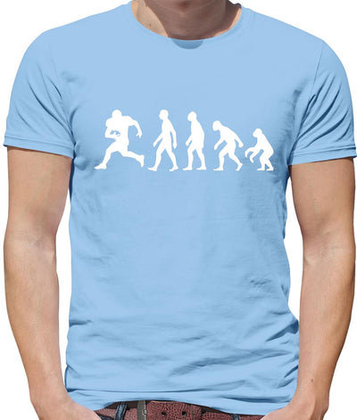 Evolution American Football Mens T-Shirt