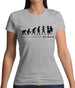 Evolution of Woman - Make-Up Artist Womens T-Shirt