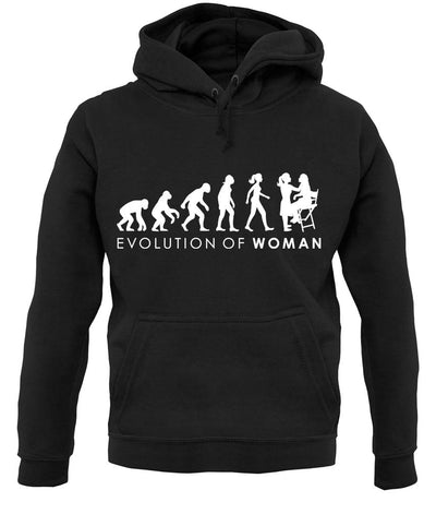 Evolution of Woman - Make-Up Artist unisex hoodie