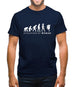 Evolution of Woman - Breakdance Mens T-Shirt