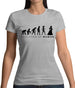 Evolution of Woman - Bride Womens T-Shirt