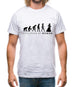 Evolution of Woman - Bride Mens T-Shirt