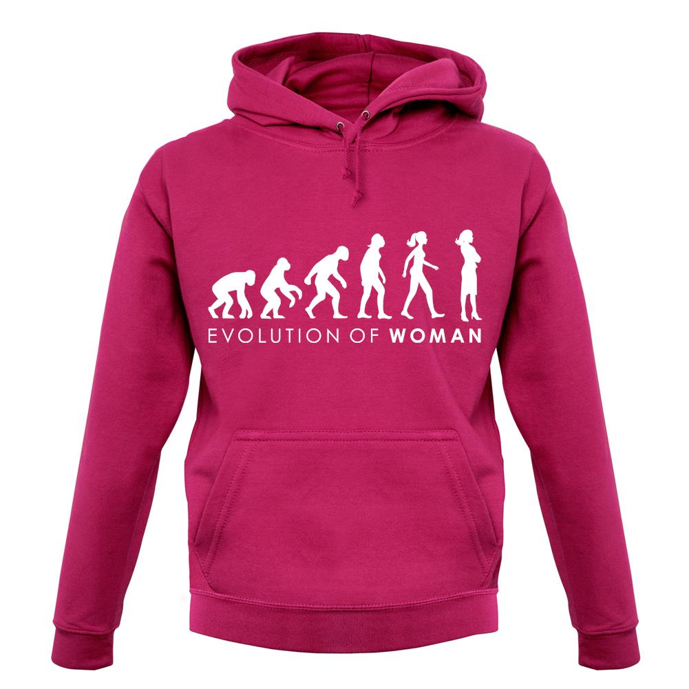 Evolution of Woman - Business Woman unisex hoodie