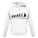 Evolution of Woman - Burlesque unisex hoodie