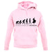 Evolution of Woman - Burlesque unisex hoodie